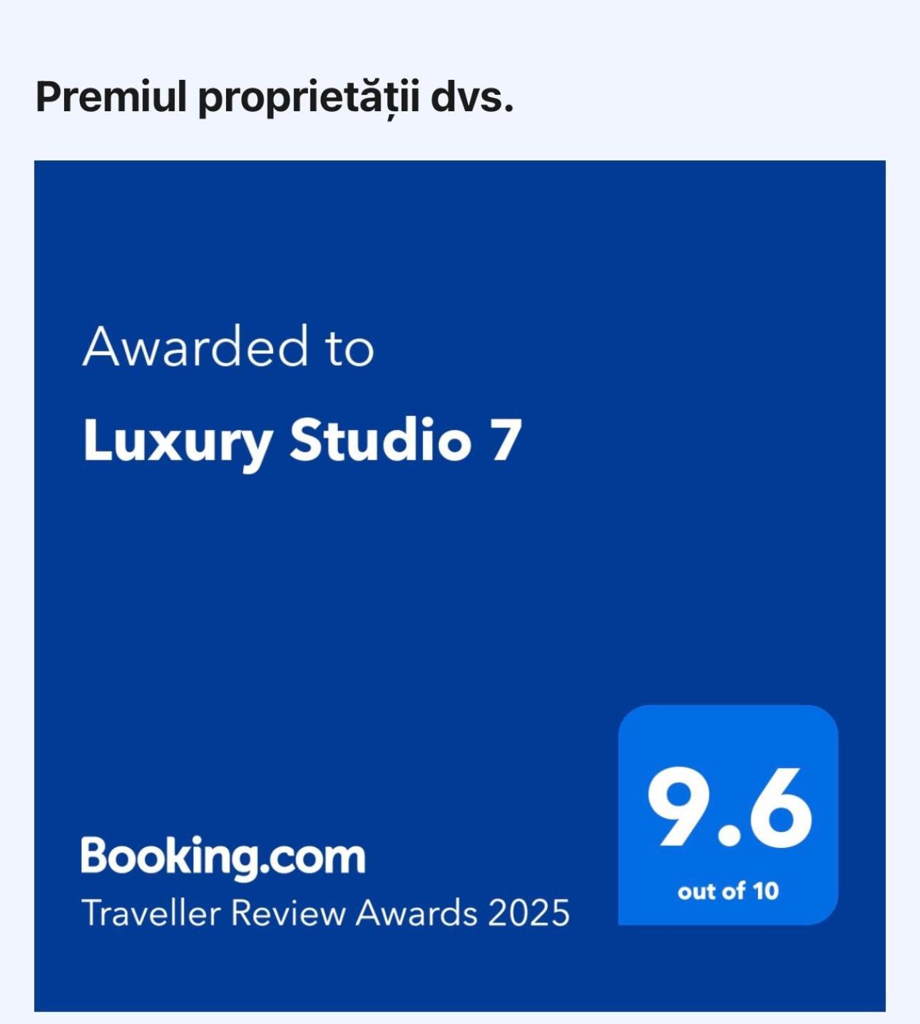 Luxury Studio 7 Roşu Exterior foto